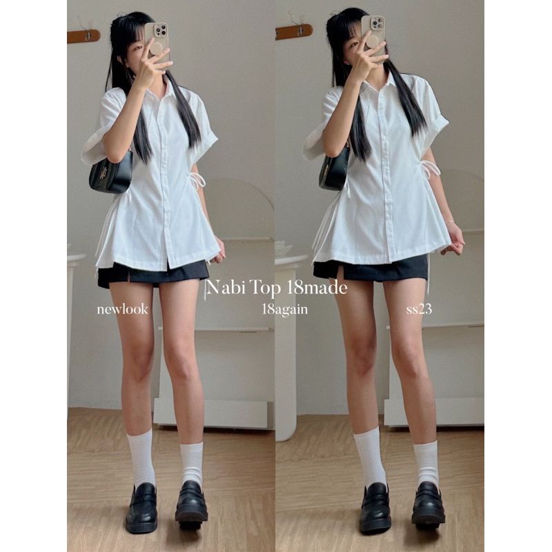 Sơ mi Nabi 18made ✿ 𝐁𝐲 𝐄𝐢𝐠𝐡𝐭𝐞𝐞𝐧 𝐀𝐠𝐚𝐢𝐧