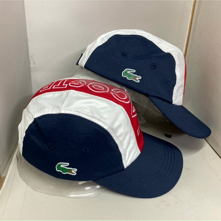 Nón lưỡi trai La.Coste Cao cấp Vải dù Form mềm 5Panel thẳng Phong cách trẻ trung.