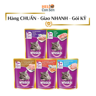 [QUẬN 2 SHIP NOW] PATE WHISKAS DATE XA CHO MÈO TRƯỞNG THÀNH