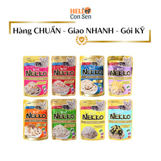 Combo 6 PATE CIAO/ PATE NEKKO/ PATE WHISKAS mix vị cho mèo trưởng thành