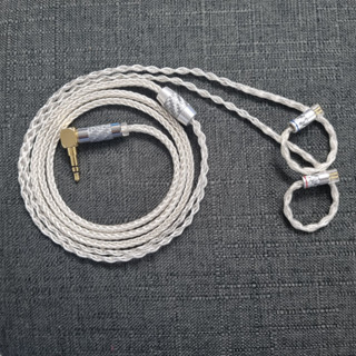 Dây 8 lõi mạ bạc 7N chân cắm QDC ( KZ ), MMCX, 2 Pin 0.78mm, SEN.....Không MIC
