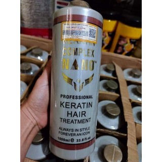 Chính hãng keratin nano phục hồi tóc chai 1000ml