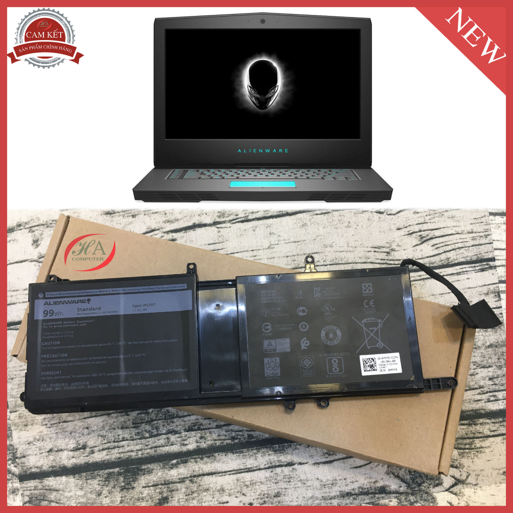 Pin Sạc dell Alienware 15 R4