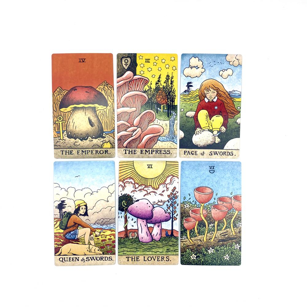 Bộ Bài The Mushroom Hunter's Tarot Nifoki E4
