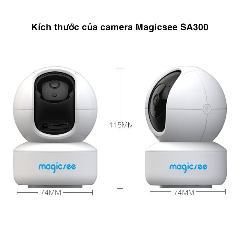 Camera giám sát không dây wifi Magicsee SA200 Full HD1080 Camera dành cho người Việt