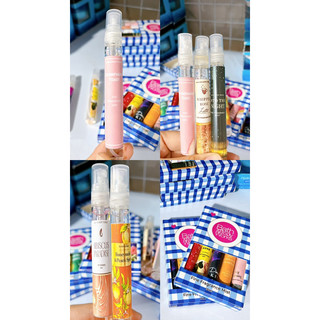 Set 5 ống nước hoa mini Body mist Bath And Body Works & Victoria's Secret