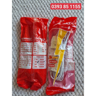 Phích âm liền dây di động Sanomax - dài 3m/ 5m