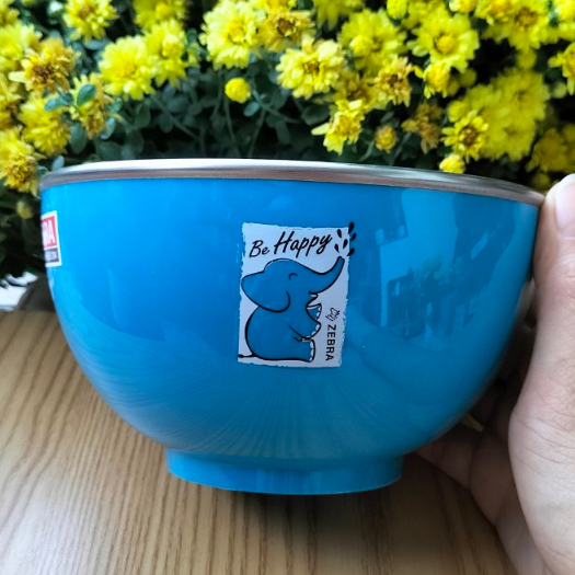 Tô Inox cách nhiệt Zebra ramen 15cm, hai lớp- 135202