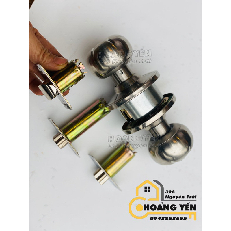 Cò khoá tay nắm tròn, mồm khoá tròn 3 cỡ 3cm, 4cm, 6cm- Loại dày đẹp