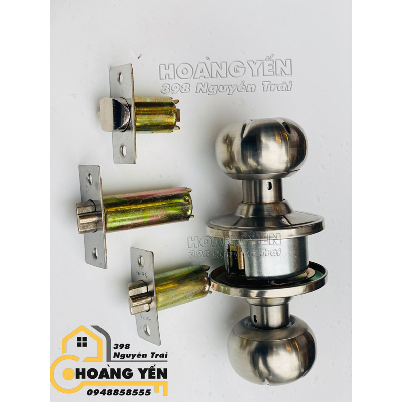 Cò khoá tay nắm tròn, mồm khoá tròn 3 cỡ 3cm, 4cm, 6cm- Loại dày đẹp