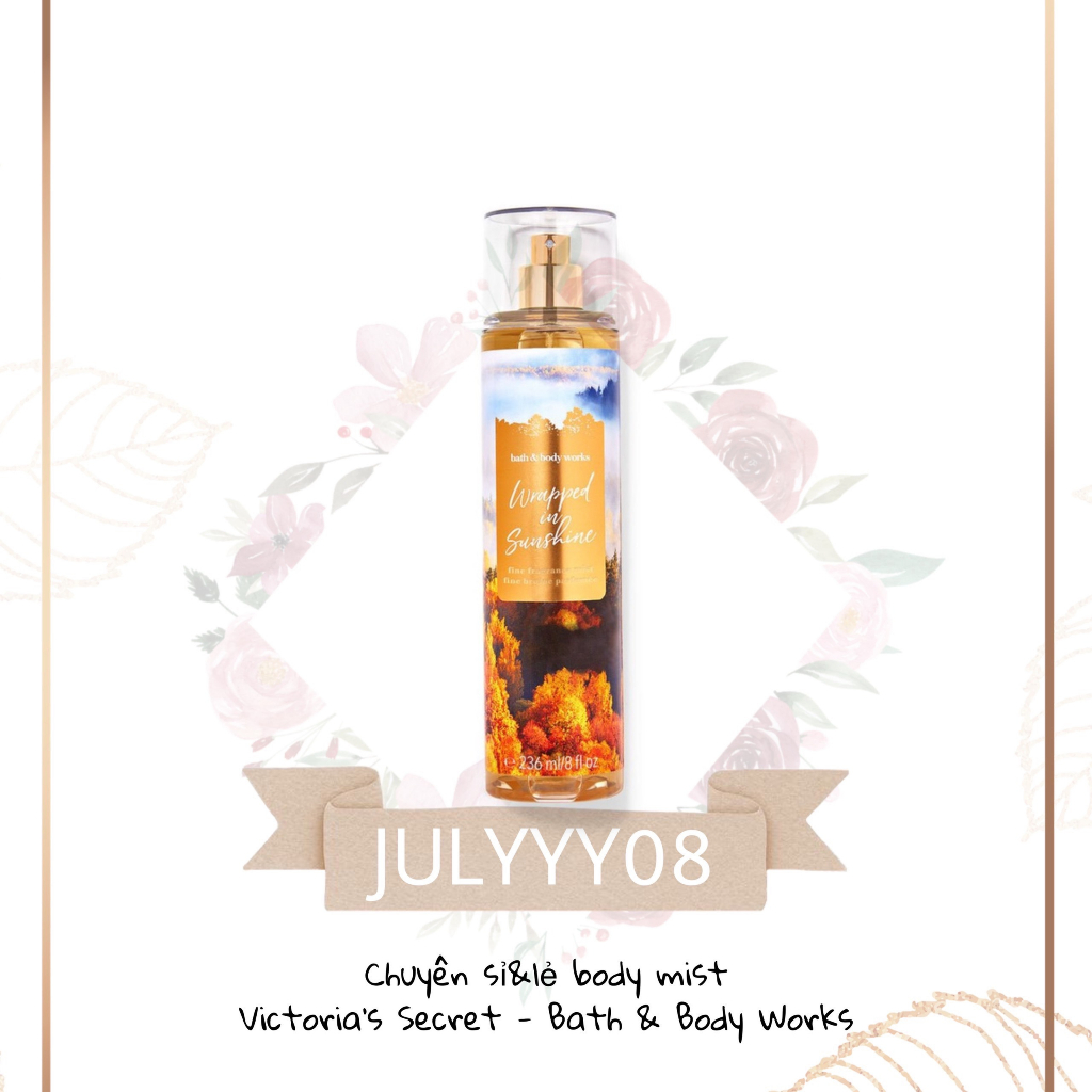 Xịt Thơm Toàn Thân WRAPPED IN SUNSHINE +jɥȽÿ08+