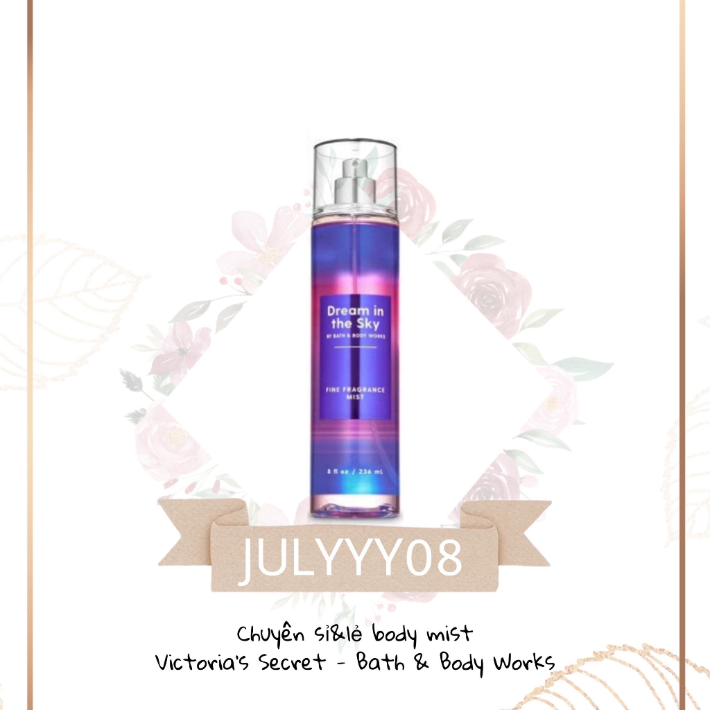 Xịt Thơm Toàn Thân Dream In The Sky BBW +jɥȽÿ08+