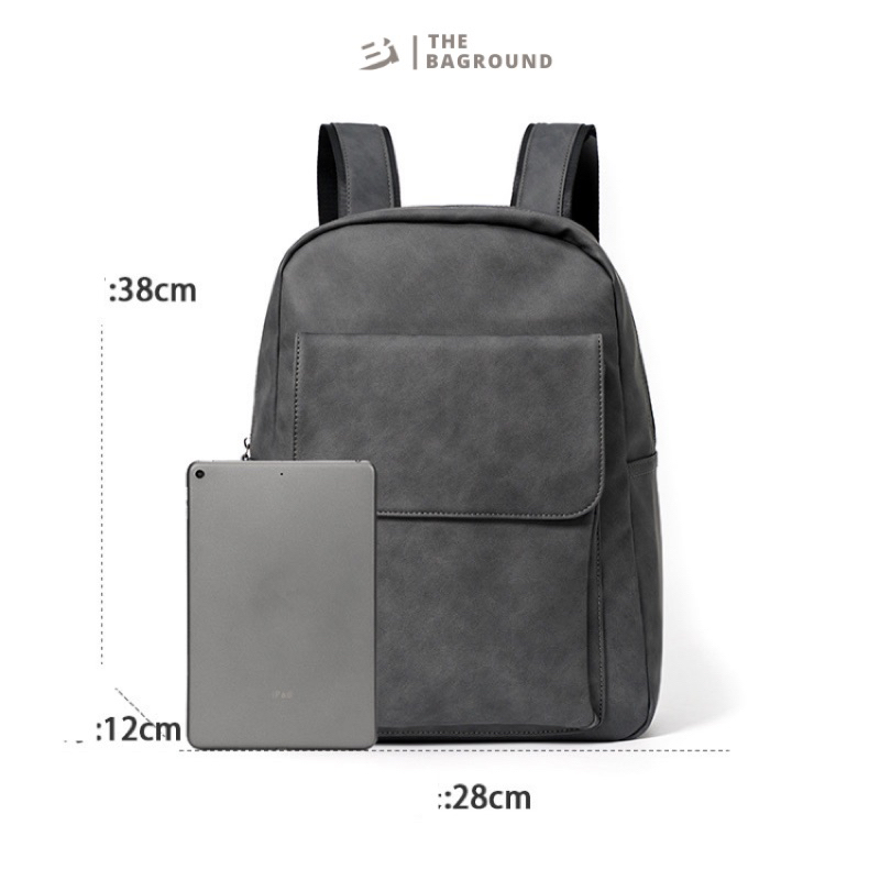 BALO THỜI TRANG NAM - DA PU KHÁNG NƯỚC - BALO VỪA LAP 14 INCHES | NHIỀU NGĂN | ĐI HỌC ĐI LÀM | HS SV CÔNG SỞ