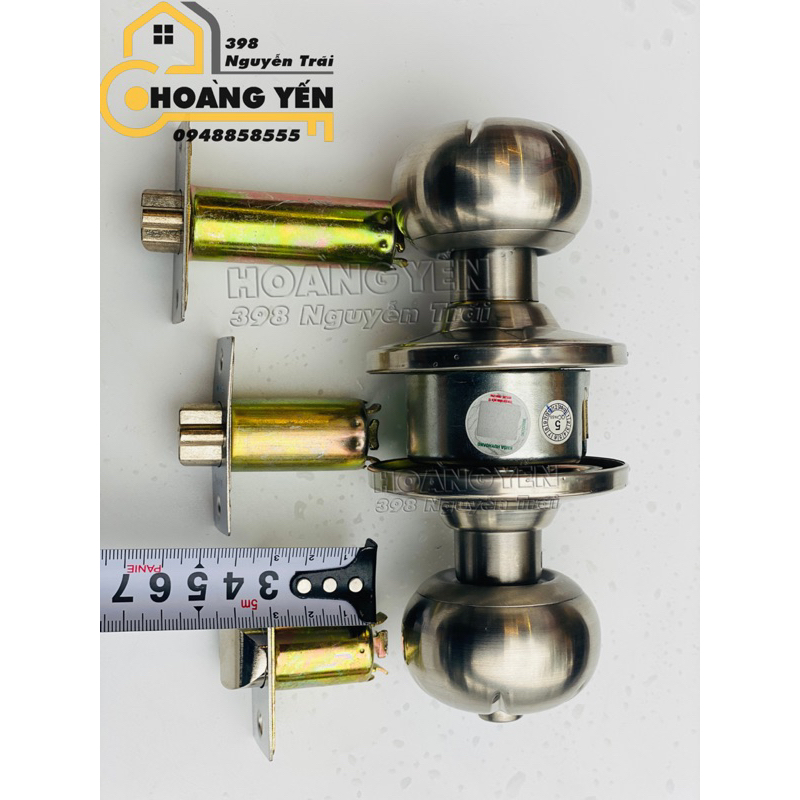 Cò khoá tay nắm tròn, mồm khoá tròn 3 cỡ 3cm, 4cm, 6cm- Loại dày đẹp