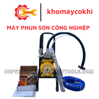 Máy phun sơn công nghiệp kenpro - 4500 - đầy đủ phụ kiện - công suất lớn 4500w - bảo hành 12 tháng