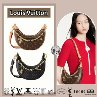 💕Louis Vuitton / Loop Túi đeo vai nữ/hàng chính hãng 100%