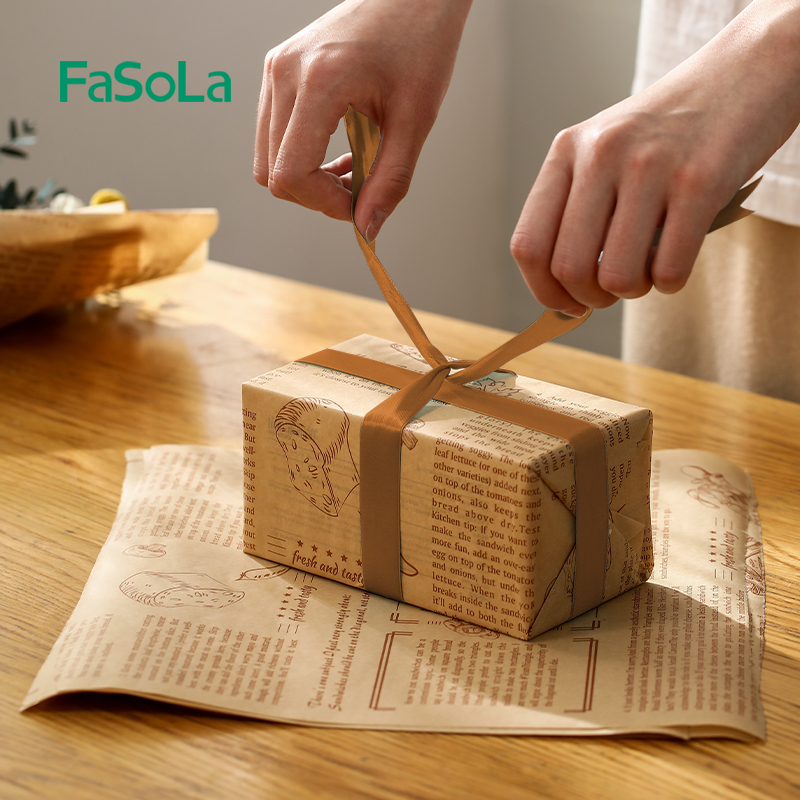 Giấy nướng bánh hoạ tiết retro FASOLA FSLDZ-571