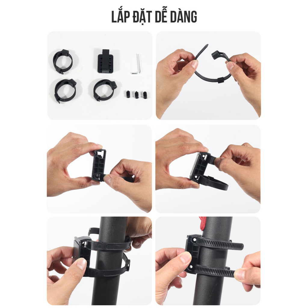 ZÓNG® Túi treo khung xe đạp, xe điện chống nước WILD MAN ES8X