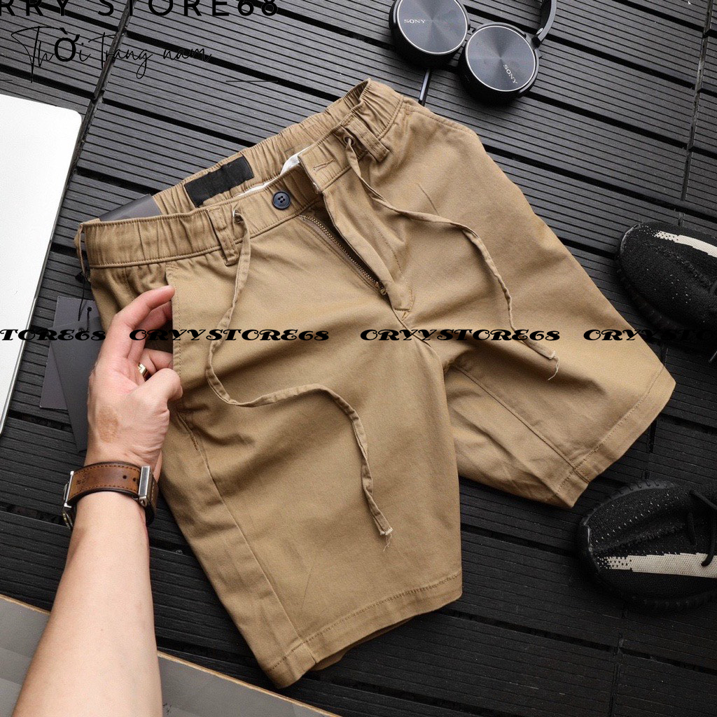 Quần short kaki quần ngố chất vải kaki cotton cao cấp mềm mịn, co giãn phông cách hàn quốc BPQ99