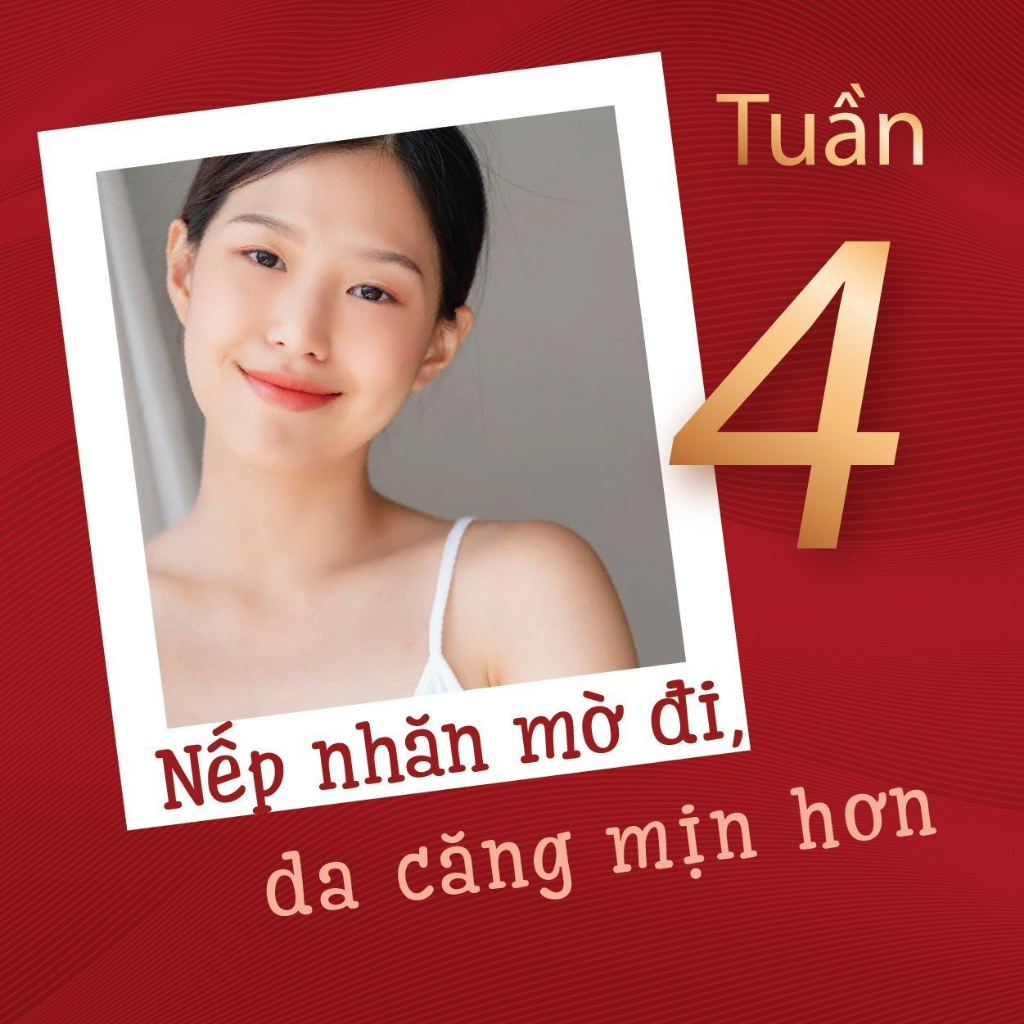 Liệu trình trẻ hóa da 3 hộp Viên uống Collagen Săc Ngọc Khang 120/hộp giảm nếp nhăn, da căng sáng mịn