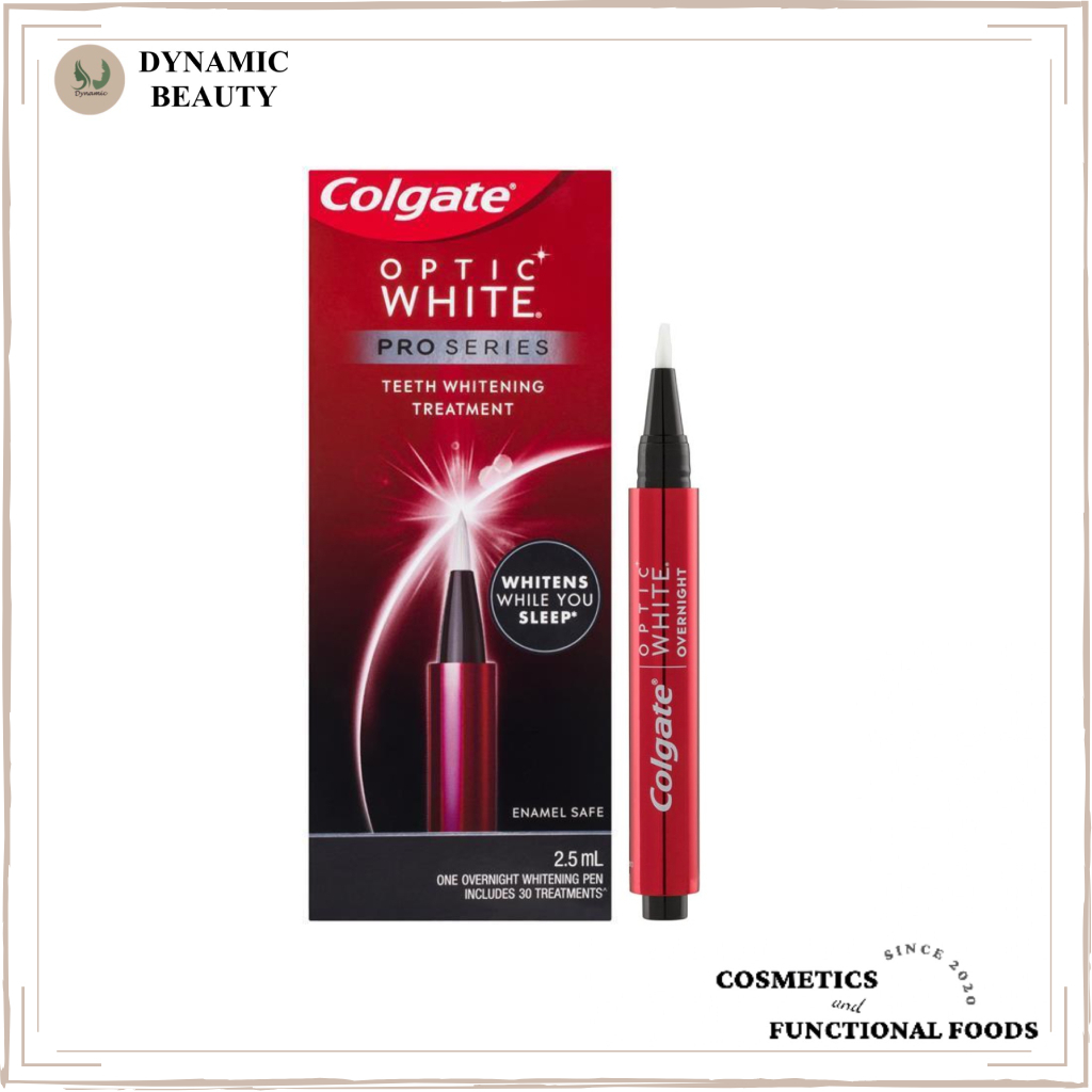 Bút làm trắng răng qua đêm Colgate optic white pro series teeth whitening treatment overnight pen 2.5ml