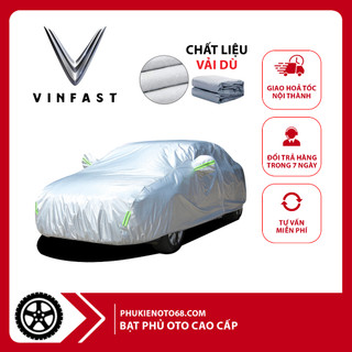 Bạt che phủ bảo vệ xe oto Vinfast Fadil, bạt vải dù Oxford thông minh trùm phủ kín xe ô tô 5 chỗ chống nắng, nóng, mưa
