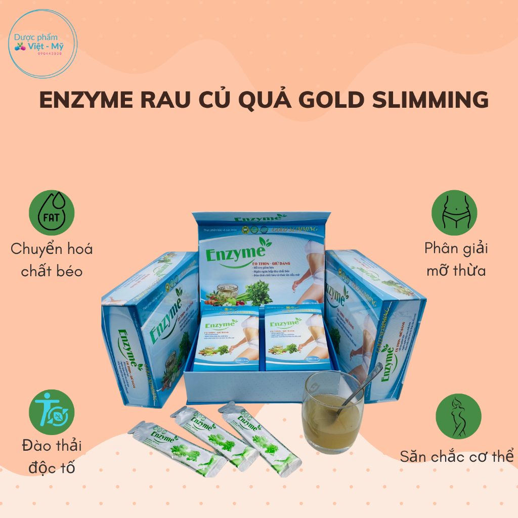 Enzyme Rau Củ Quả- Gold Slimming