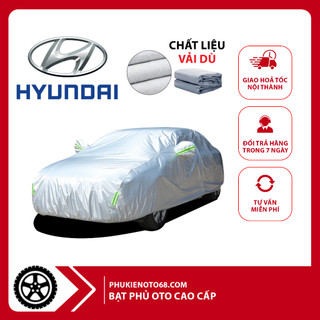 Bạt phủ trùm bảo vệ xe ô tô Hyundai Elantra, bạt vải dù Oxford cho xe oto sedan 5 chỗ , áo bọc trùm kín xe hơi