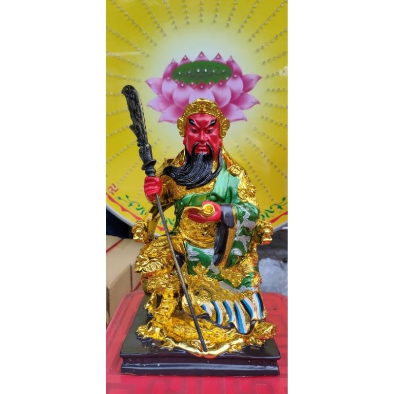 Tượng Ngài Quan Thánh Đế Quân cao 30 cm.