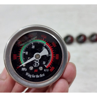 Đồng hồ bơm tay cao áp 50mpa, đồng hồ dầu loại 1 chính hãng chất lượng cao