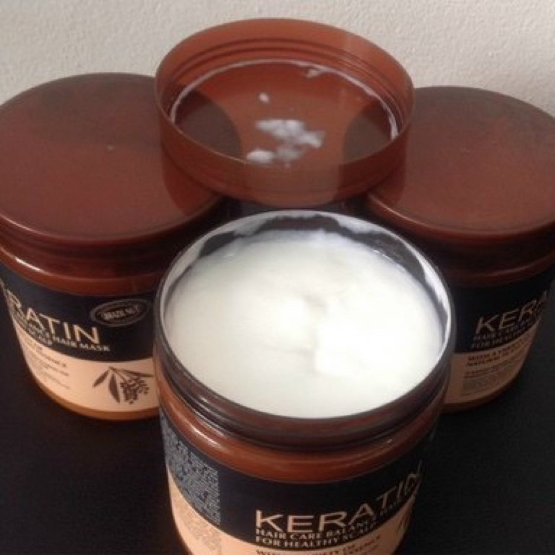 Kem ủ tóc KERATIN COLLAGEN 1000ML LAVENDER BRAZIL NUT