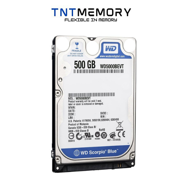 Ổ Cứng HDD Laptop 500GB Tặng Kèm USB Kingston 64GB USB 3.2 - Bảo Hành 12 Tháng