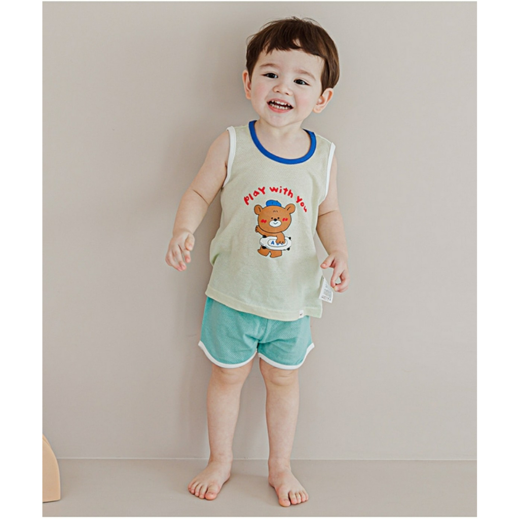 Bộ 3 lỗ trẻ em chính hãng Cordi-i Hàn Quốc-Gấu Play