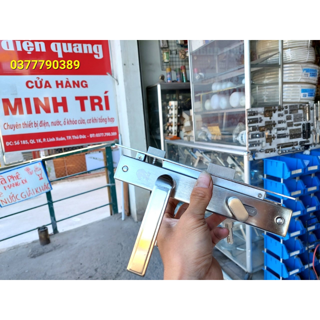 Khóa tay gạt cửa phòng jeely