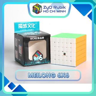 Rubik 6x6 Meilong 6 Stickerless - Đồ Chơi Phát Triển Trí Tuệ - Zyo Rubik Hồ Chí Minh