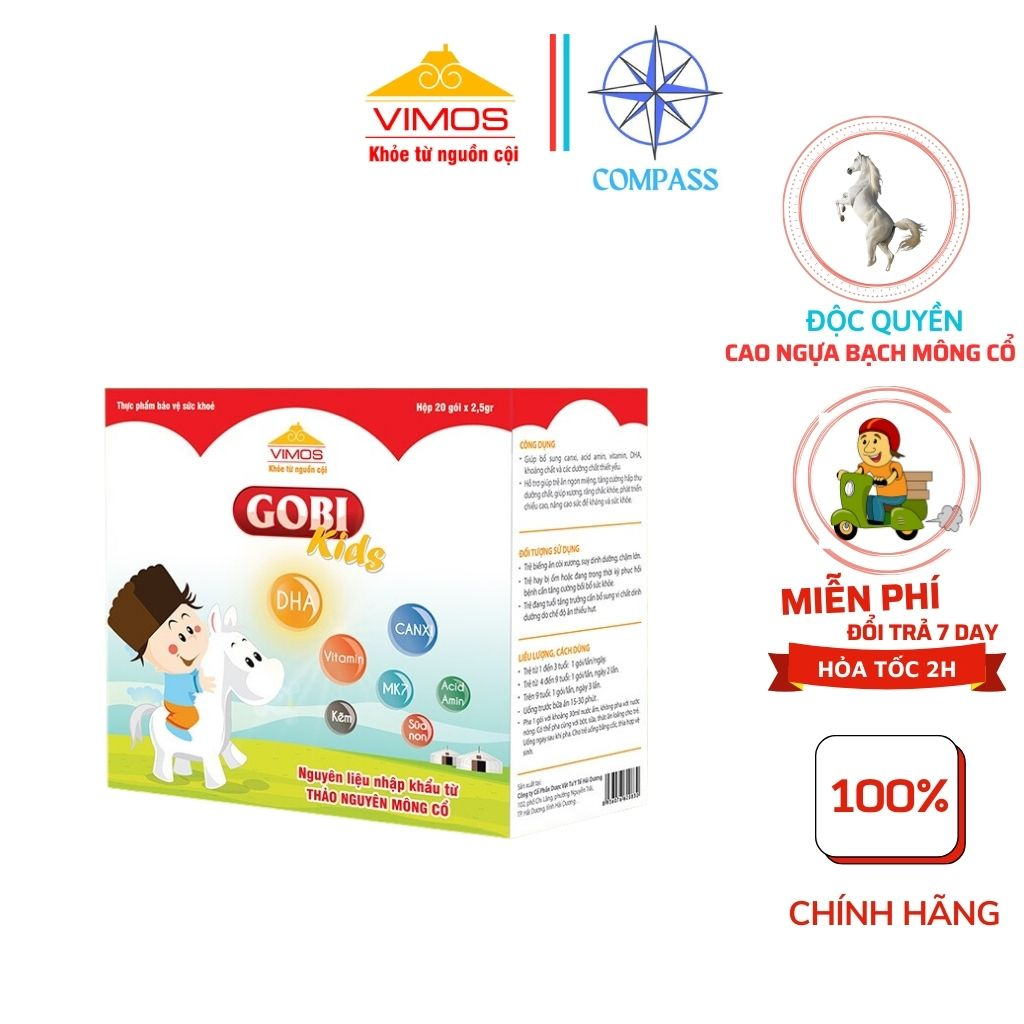 Cốm Ăn Ngon Gobi Kids Bổ Sung Canxi Hữu Cơ Hỗ Trợ Giúp Trẻ Ăn Ngon Miệng, Tăng Cường Hấp Thu Dưỡng Chất Hiệu Quả