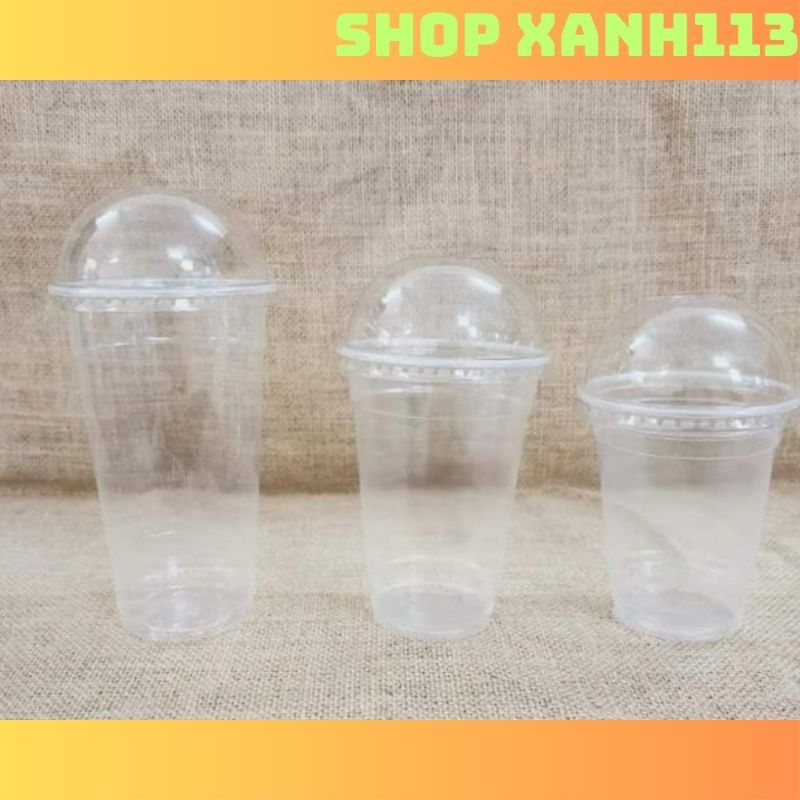 💓50 Ly Trơn + Nắp Cầu🥤[650ml🍌]