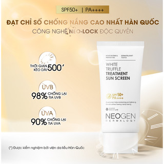  Kem Chống Nắng Nâng Tone - Dành Cho Da Treatment Neogen Dermalogy White Truffle Treatment Sun Screen 50ml 