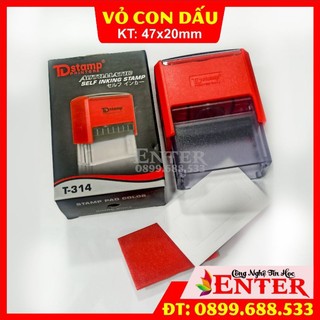 Con dấu chưa khắc, Vỏ dấu