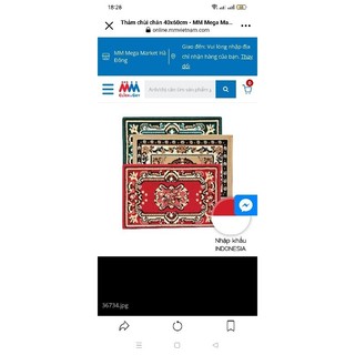 Thảm chùi chân 40*60cm