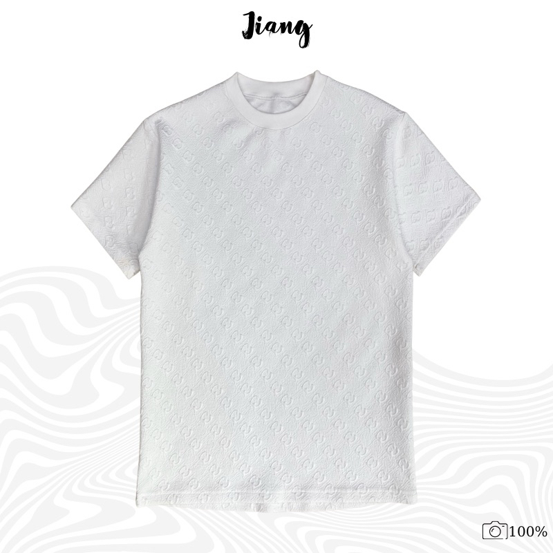 Áo Thun Nam Nữ vải xốp dập chữ nổi cổ tròn cao cấp,áo phông cotton Local Brand