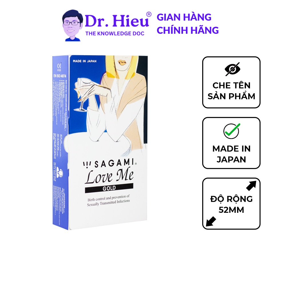 Bao Cao Su Sagami Love Me Gold Kiểu Truyền Thống Hộp 10 Chiếc Dr Hieu Knowledge