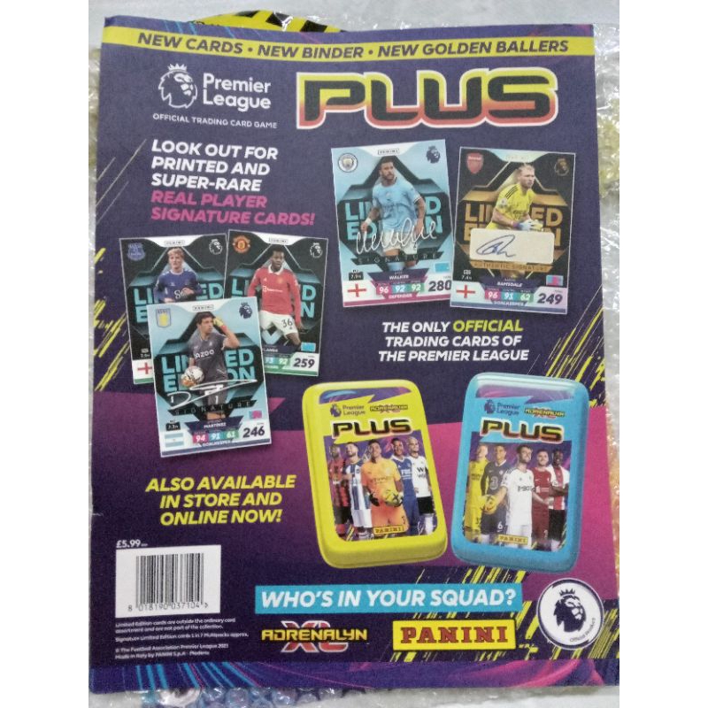 Thẻ cầu thủ mùa giải 22/23 plus