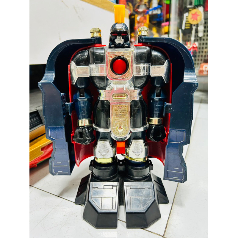 Đồ chơi Robo Power Rangers Zeo Deluxe Auric The Conqueror Zord 10" Bandai 1996