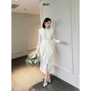 Chân váy jiun xẻ trước