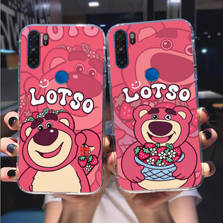 Ốp lưng vsmart active 1 / active 1 plus / active 1+ / active 3 gấu dâu lotso rẻ đẹp thể thao/ốp giá rẻ