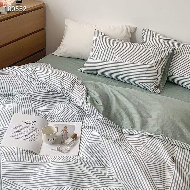 Chăn Ga Gối Cotton Living " " - Bộ Chăn Ga Gối Cotton 100% Nhập Khẩu 4 món