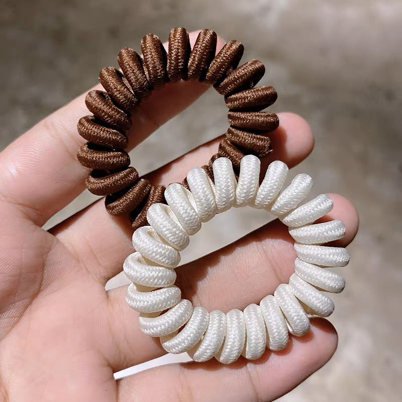 Combo 10 Dây Cột Tóc Lò Xo Vải