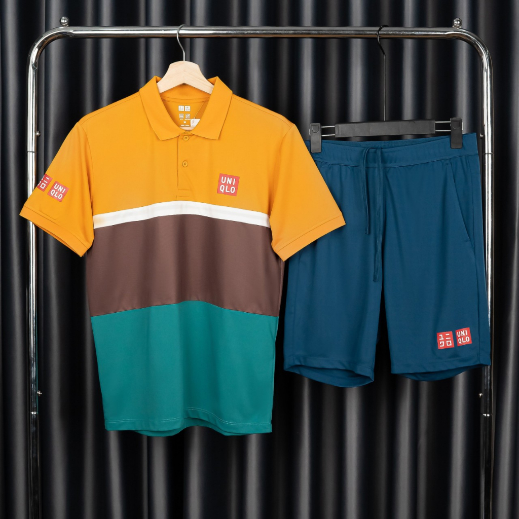 Bộ quần áo hè Uniqlo phối 3 màu - Thời Trang Thể Thao WinMax