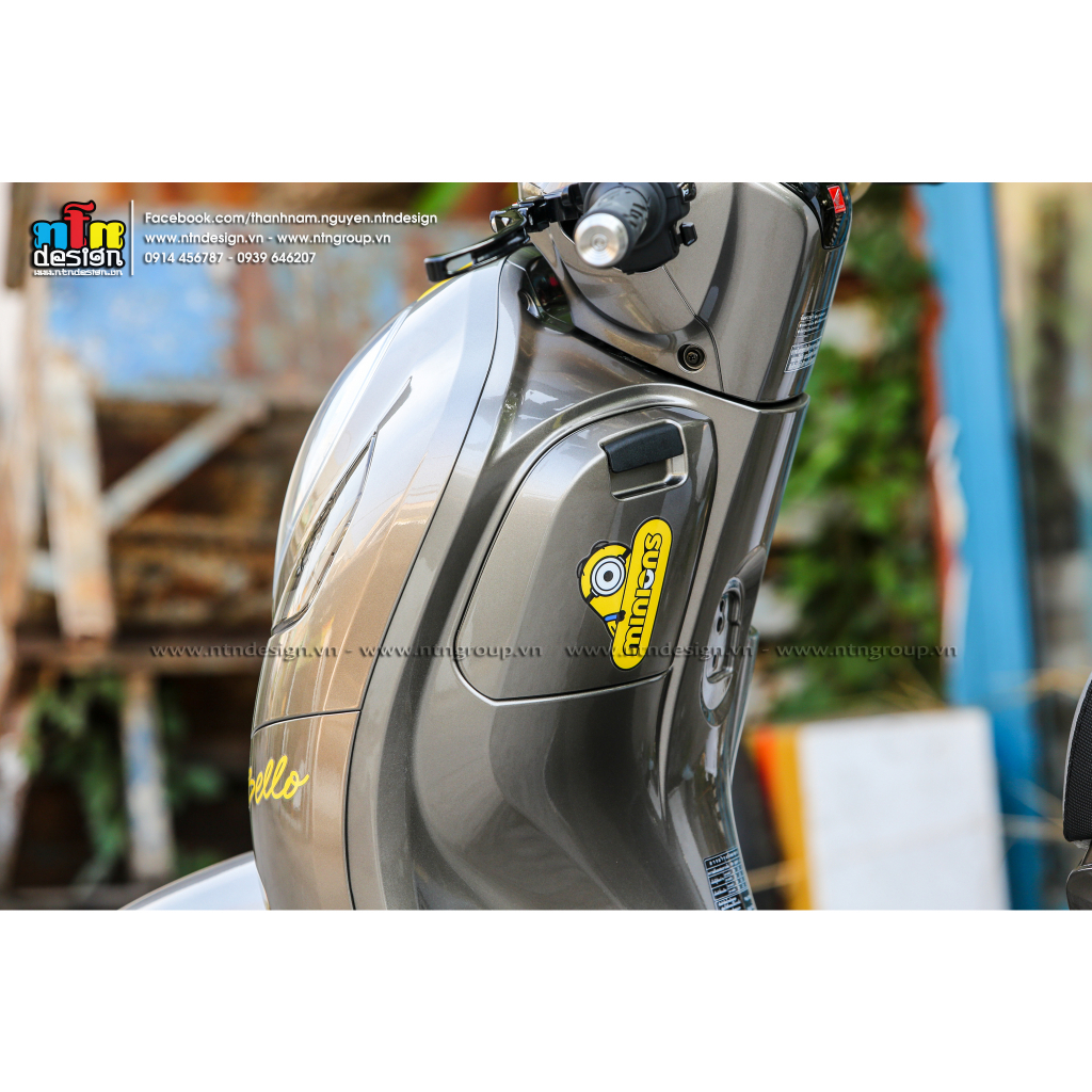 Tem Scoopy - mẫu Bello